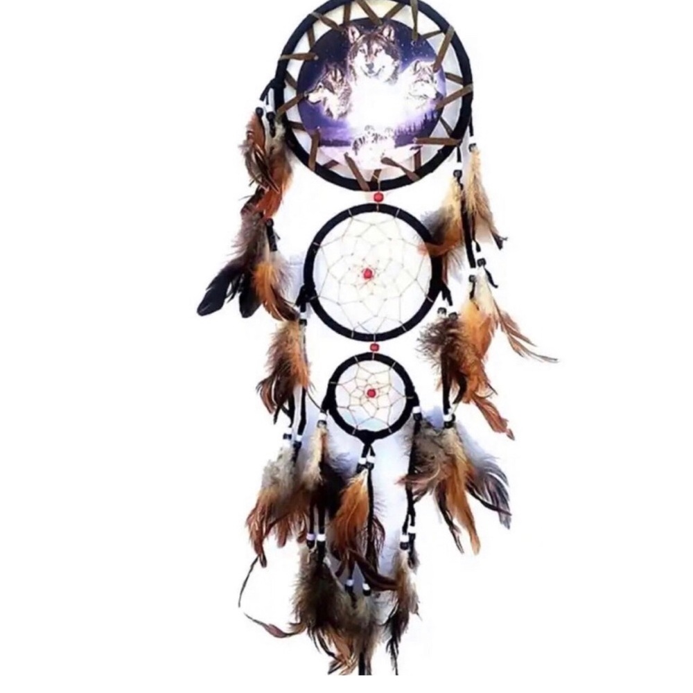 Wolf dream catcher